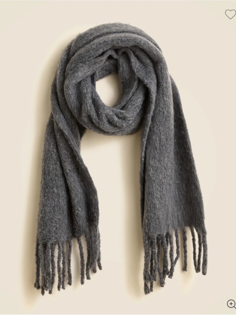 J.Crew Brushed woven scarf